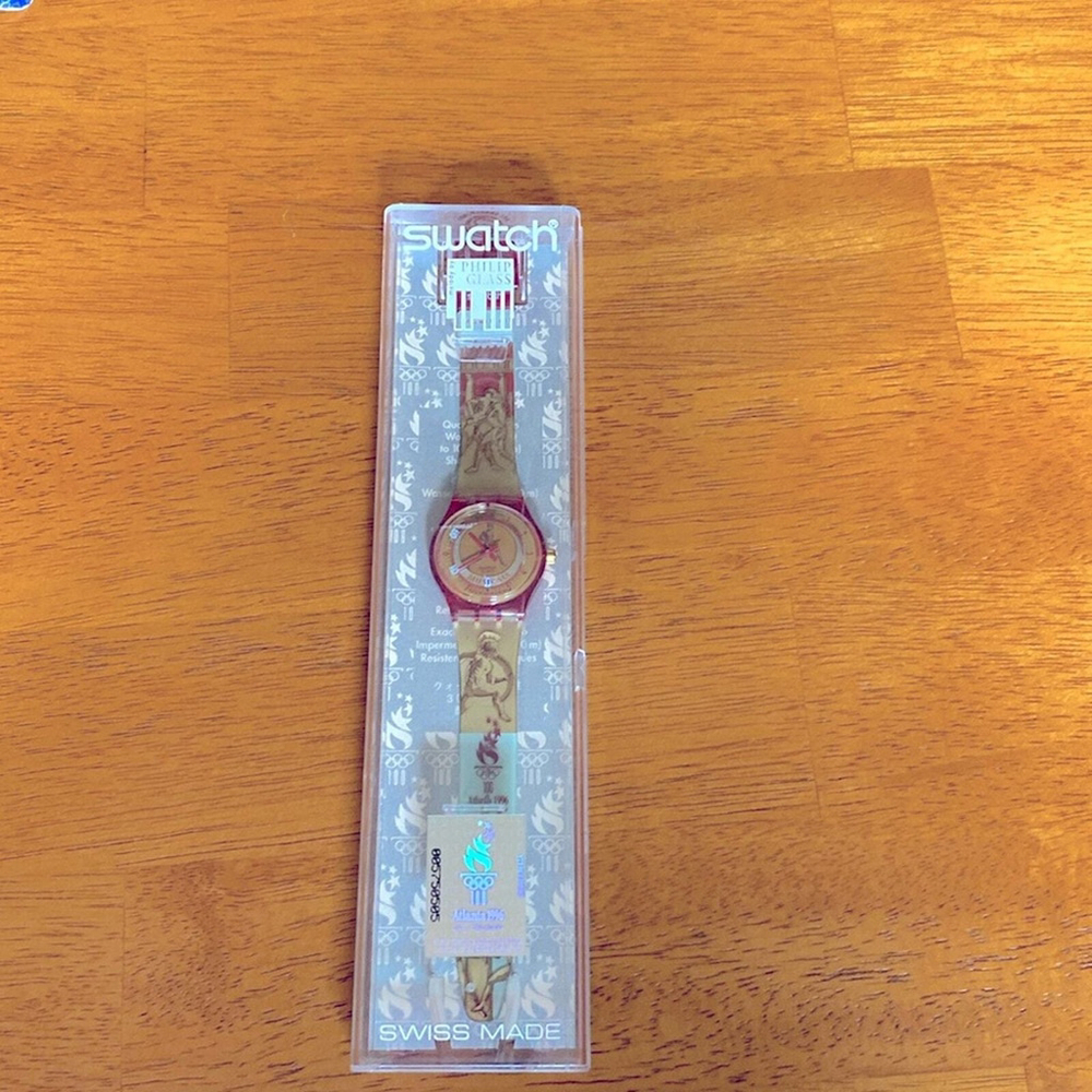 Olympic Swatch, 1996 Atlanta, original packaging